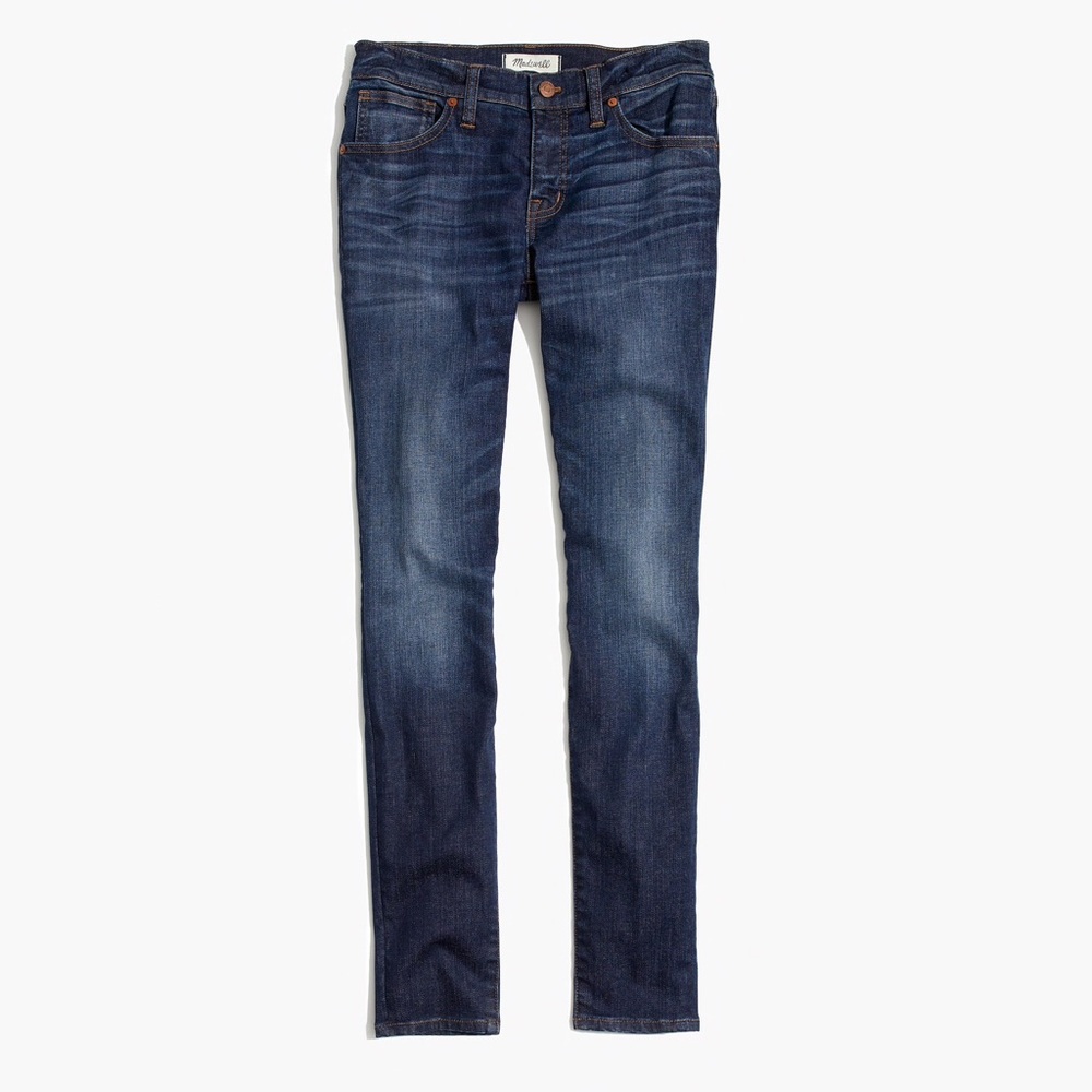 NWT 8” skinny jeans in riverdale wash
